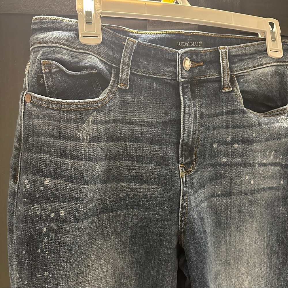 Judy Blue Boyfriend Fit Blue Jeans Denim Size 7/ 28 Women’s - Picture 5 of 14